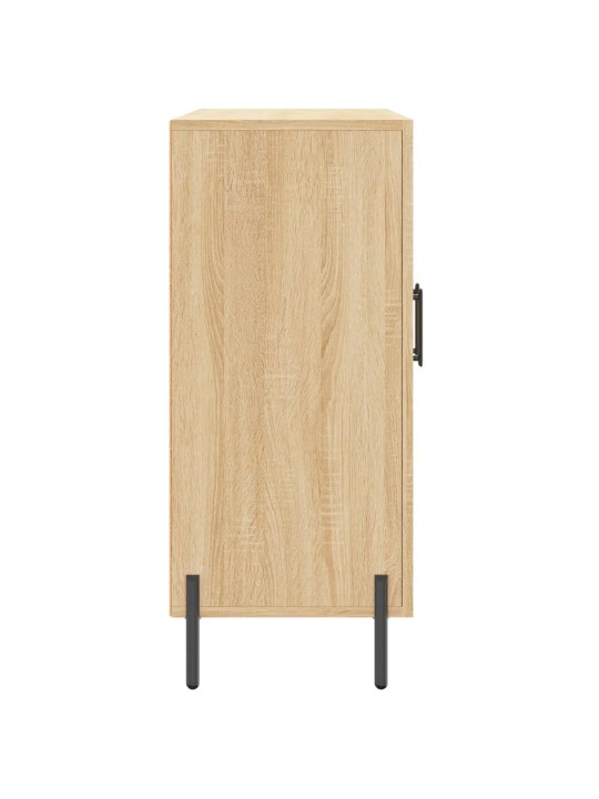 Kumode, ozolkoka krāsa, 90x34x80 cm, inženierijas koks
