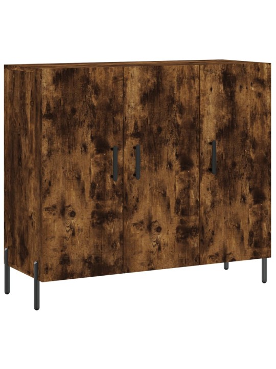 Kumode, ozolkoka krāsa, 90x34x80 cm, inženierijas koks