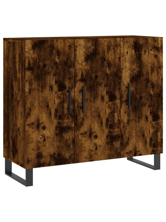 Kumode, ozolkoka krāsa, 90x34x80 cm, inženierijas koks