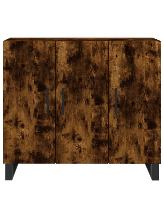 Kumode, ozolkoka krāsa, 90x34x80 cm, inženierijas koks