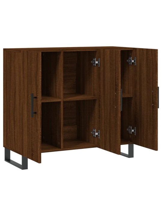 Kumode, ozolkoka krāsa, 90x34x80 cm, inženierijas koks