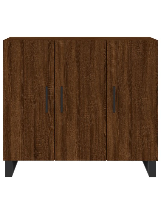 Kumode, ozolkoka krāsa, 90x34x80 cm, inženierijas koks