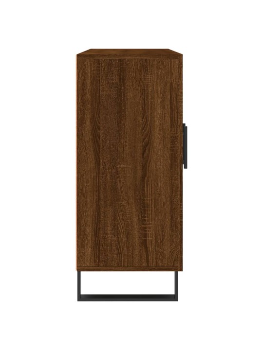 Kumode, ozolkoka krāsa, 90x34x80 cm, inženierijas koks