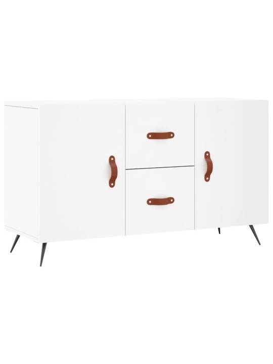 Kumode, balta, 100x36x60 cm, inženierijas koks