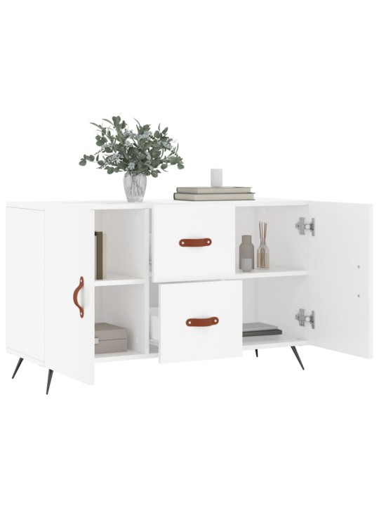 Kumode, balta, 100x36x60 cm, inženierijas koks