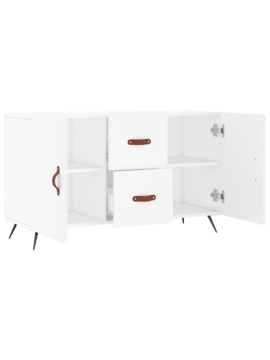 Kumode, balta, 100x36x60 cm, inženierijas koks