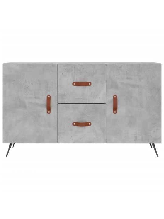 Kumode, betona pelēka, 100x36x60 cm, inženierijas koks