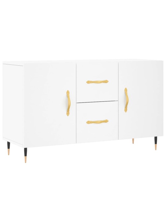 Kumode, balta, 100x36x60 cm, inženierijas koks
