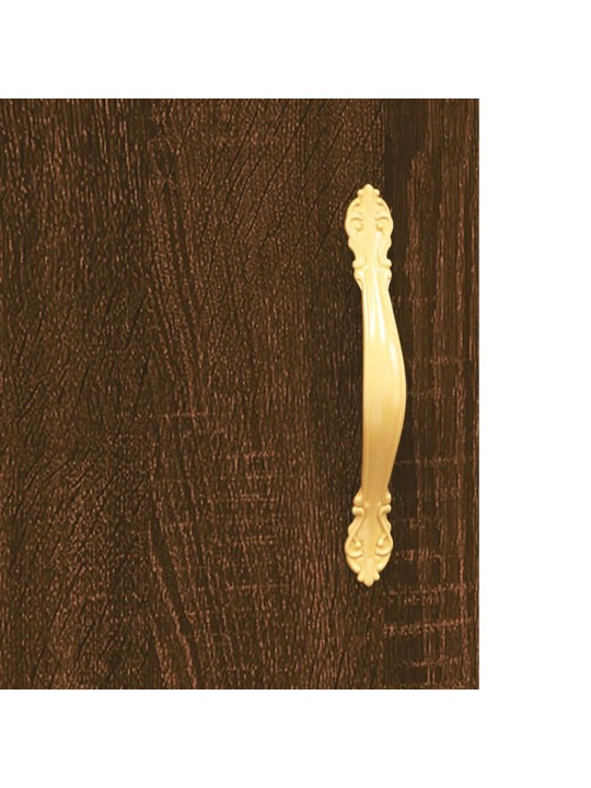 Kumode, ozolkoka krāsa, 100x36x60 cm, inženierijas koks