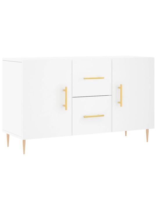 Kumode, balta, 100x36x60 cm, inženierijas koks