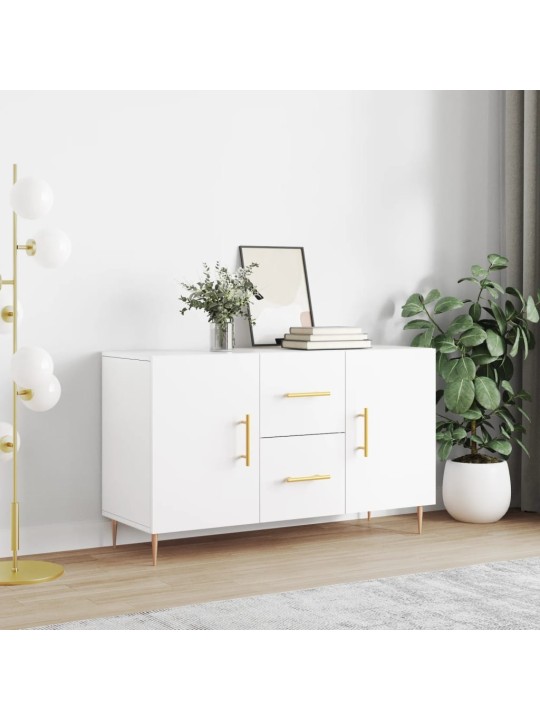 Kumode, balta, 100x36x60 cm, inženierijas koks