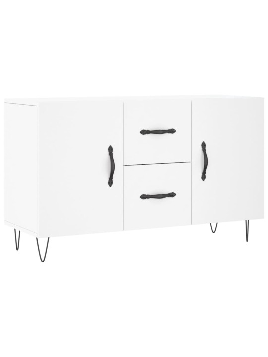 Kumode, balta, 100x36x60 cm, inženierijas koks