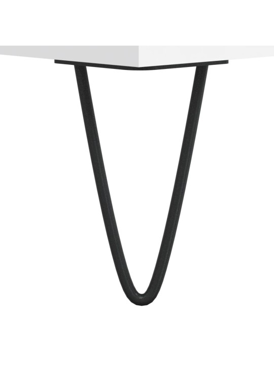 Kumode, balta, 100x36x60 cm, inženierijas koks