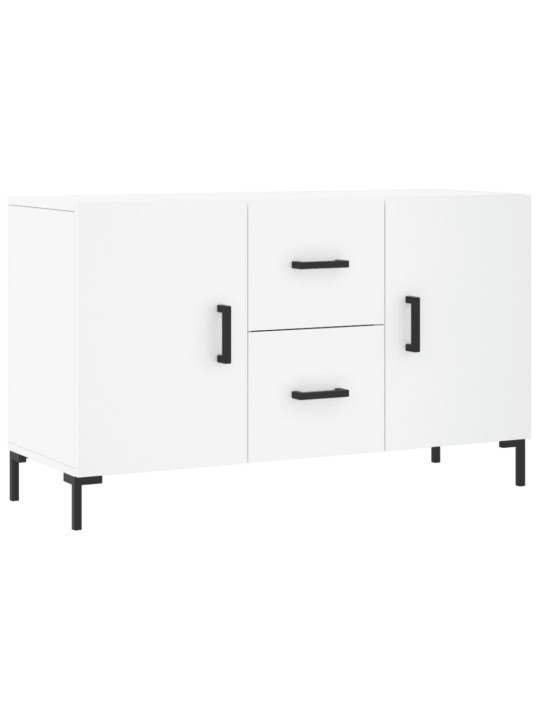 Kumode, balta, 100x36x60 cm, inženierijas koks