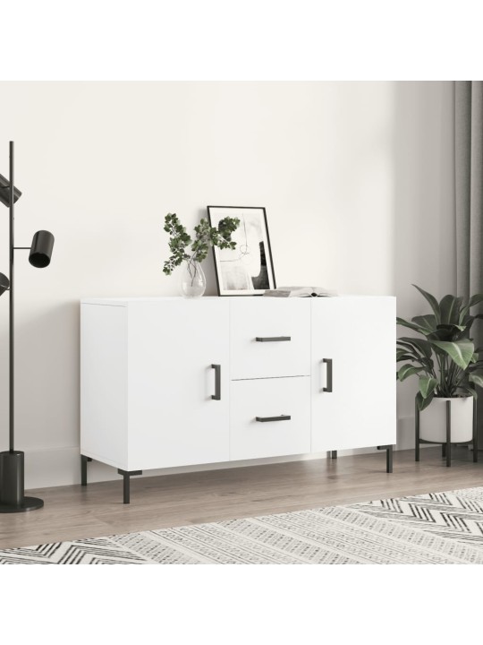 Kumode, balta, 100x36x60 cm, inženierijas koks