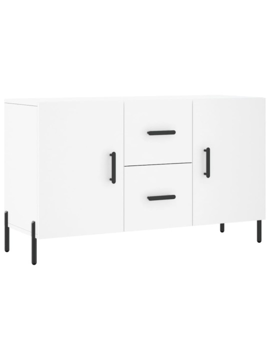 Kumode, balta, 100x36x60 cm, inženierijas koks