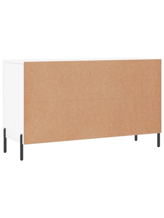 Kumode, balta, 100x36x60 cm, inženierijas koks
