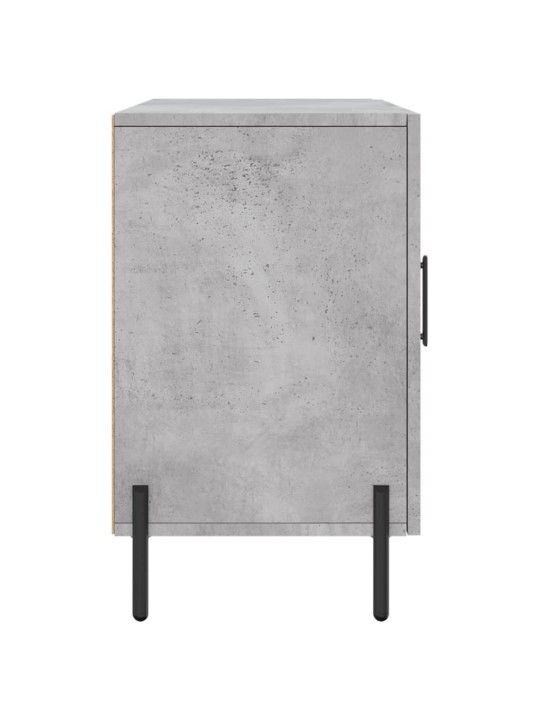 Kumode, betona pelēka, 100x36x60 cm, inženierijas koks