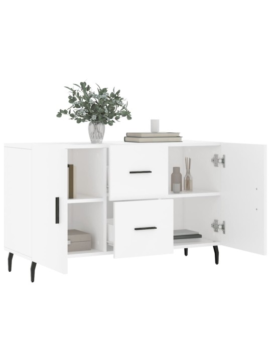 Kumode, balta, 100x36x60 cm, inženierijas koks