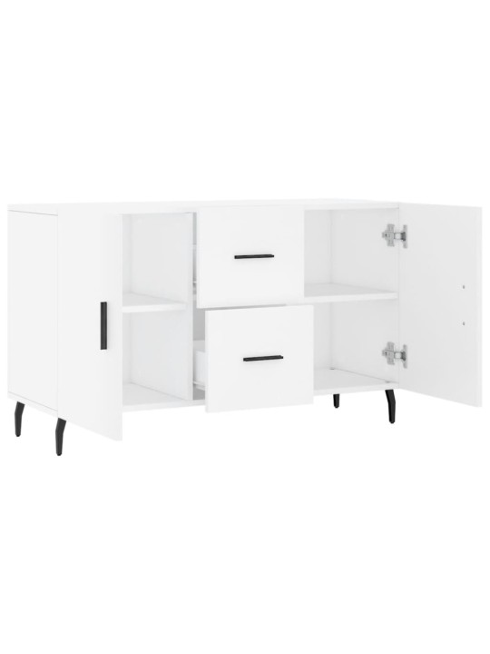 Kumode, balta, 100x36x60 cm, inženierijas koks