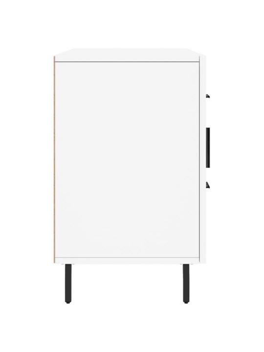 Kumode, balta, 100x36x60 cm, inženierijas koks
