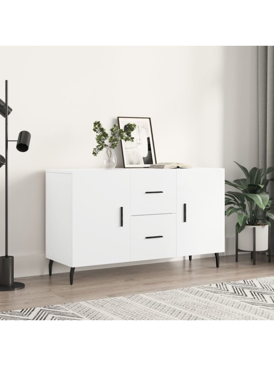 Kumode, balta, 100x36x60 cm, inženierijas koks