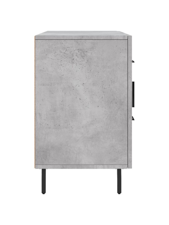 Kumode, betona pelēka, 100x36x60 cm, inženierijas koks