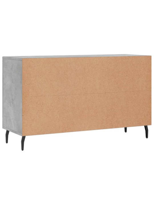 Kumode, betona pelēka, 100x36x60 cm, inženierijas koks