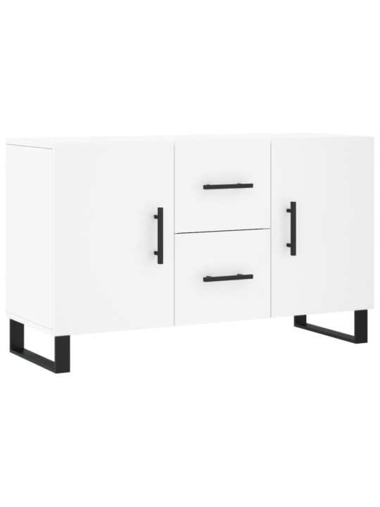 Kumode, balta, 100x36x60 cm, inženierijas koks