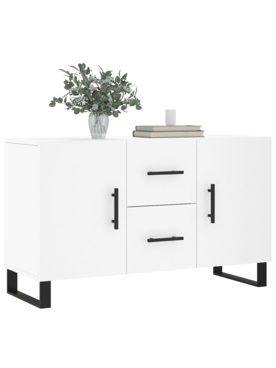 Kumode, balta, 100x36x60 cm, inženierijas koks
