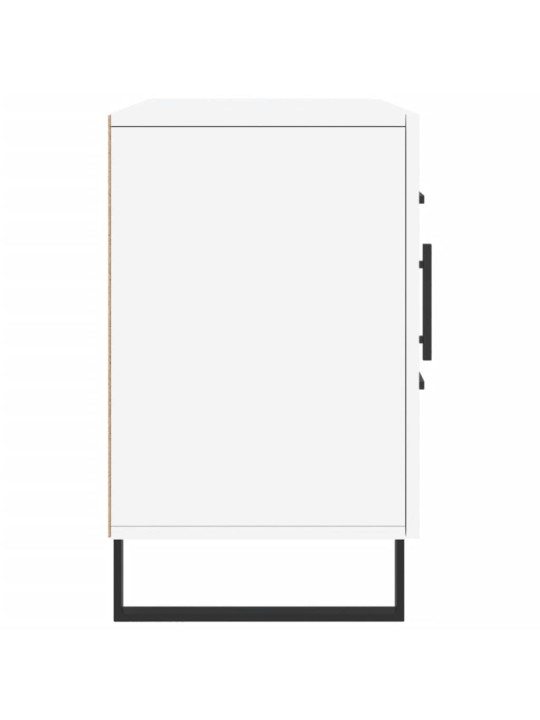 Kumode, balta, 100x36x60 cm, inženierijas koks