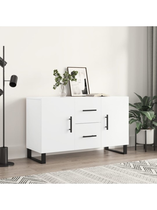 Kumode, balta, 100x36x60 cm, inženierijas koks