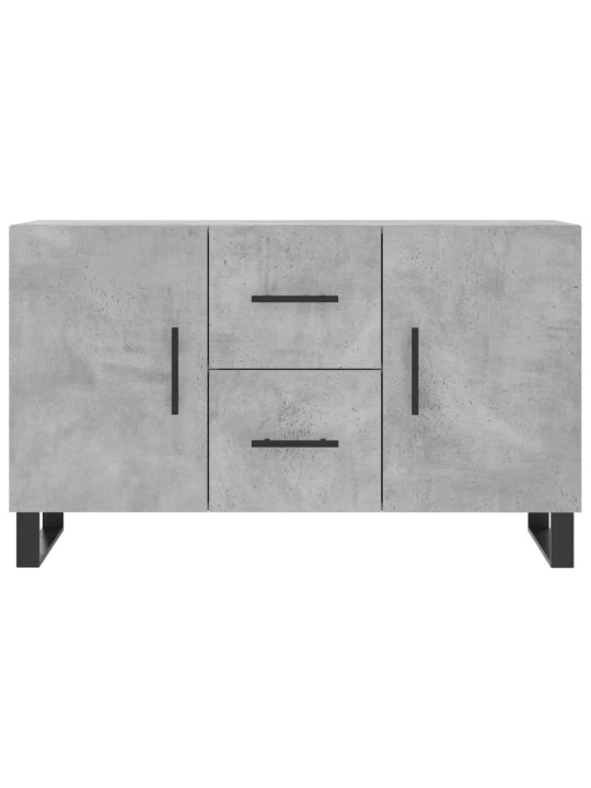 Kumode, betona pelēka, 100x36x60 cm, inženierijas koks