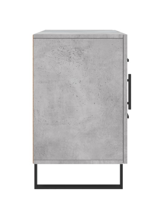 Kumode, betona pelēka, 100x36x60 cm, inženierijas koks