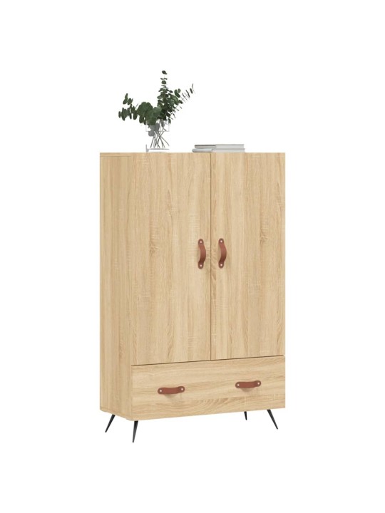Augstais skapītis, koka krāsa, 69,5x31x115cm, inženierijas koks