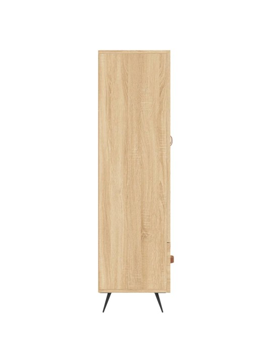Augstais skapītis, koka krāsa, 69,5x31x115cm, inženierijas koks