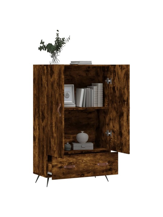 Augstais skapītis, ozolkoka, 69,5x31x115 cm, inženierijas koks