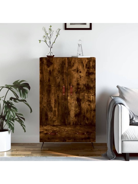 Augstais skapītis, ozolkoka, 69,5x31x115 cm, inženierijas koks