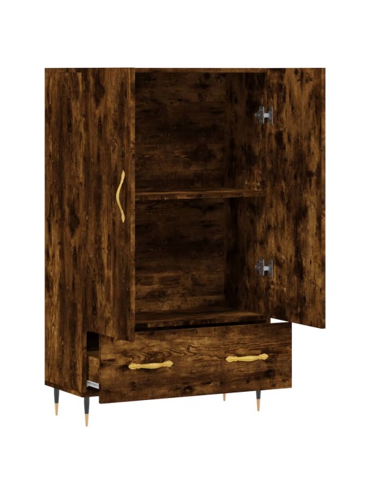 Augstais skapītis, ozolkoka, 69,5x31x115 cm, inženierijas koks
