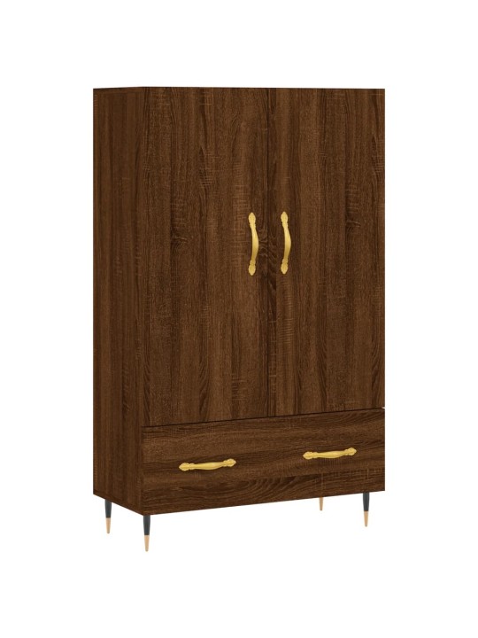 Augstais skapītis, ozolkoka, 69,5x31x115 cm, inženierijas koks