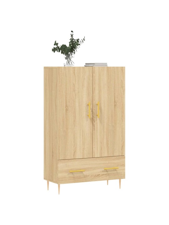 Augstais skapītis, koka krāsa, 69,5x31x115cm, inženierijas koks
