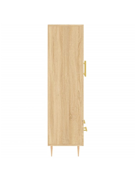 Augstais skapītis, koka krāsa, 69,5x31x115cm, inženierijas koks