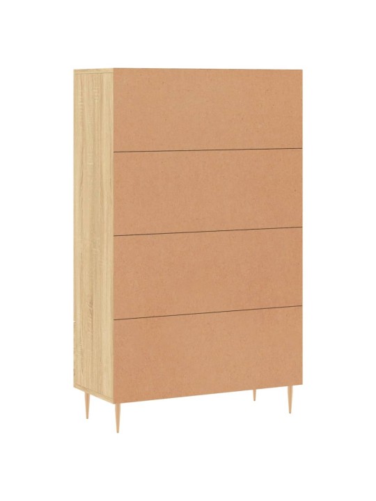 Augstais skapītis, koka krāsa, 69,5x31x115cm, inženierijas koks