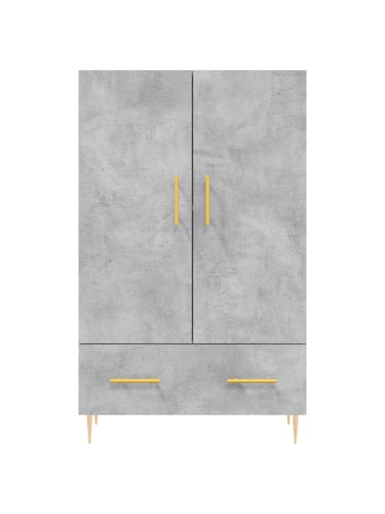 Augstais skapītis, pelēks, 69,5x31x115 cm, inženierijas koks