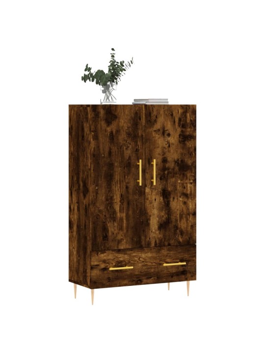 Augstais skapītis, ozolkoka, 69,5x31x115 cm, inženierijas koks