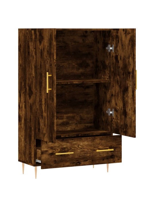 Augstais skapītis, ozolkoka, 69,5x31x115 cm, inženierijas koks