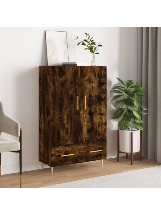 Augstais skapītis, ozolkoka, 69,5x31x115 cm, inženierijas koks