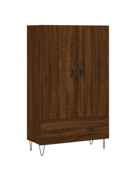 Augstais skapītis, ozolkoka, 69,5x31x115 cm, inženierijas koks