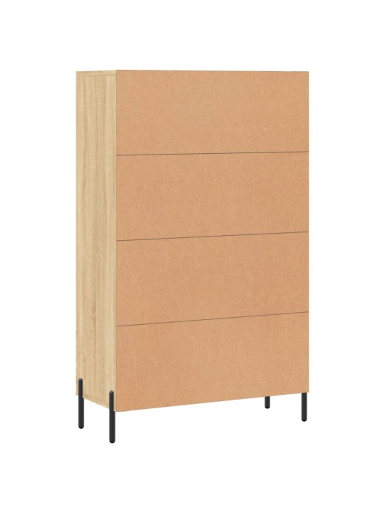 Augstais skapītis, koka krāsa, 69,5x31x115cm, inženierijas koks
