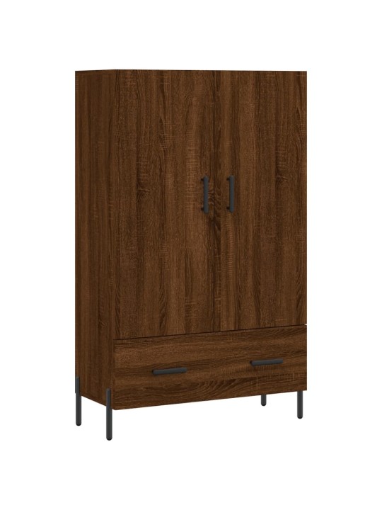 Augstais skapītis, ozolkoka, 69,5x31x115 cm, inženierijas koks